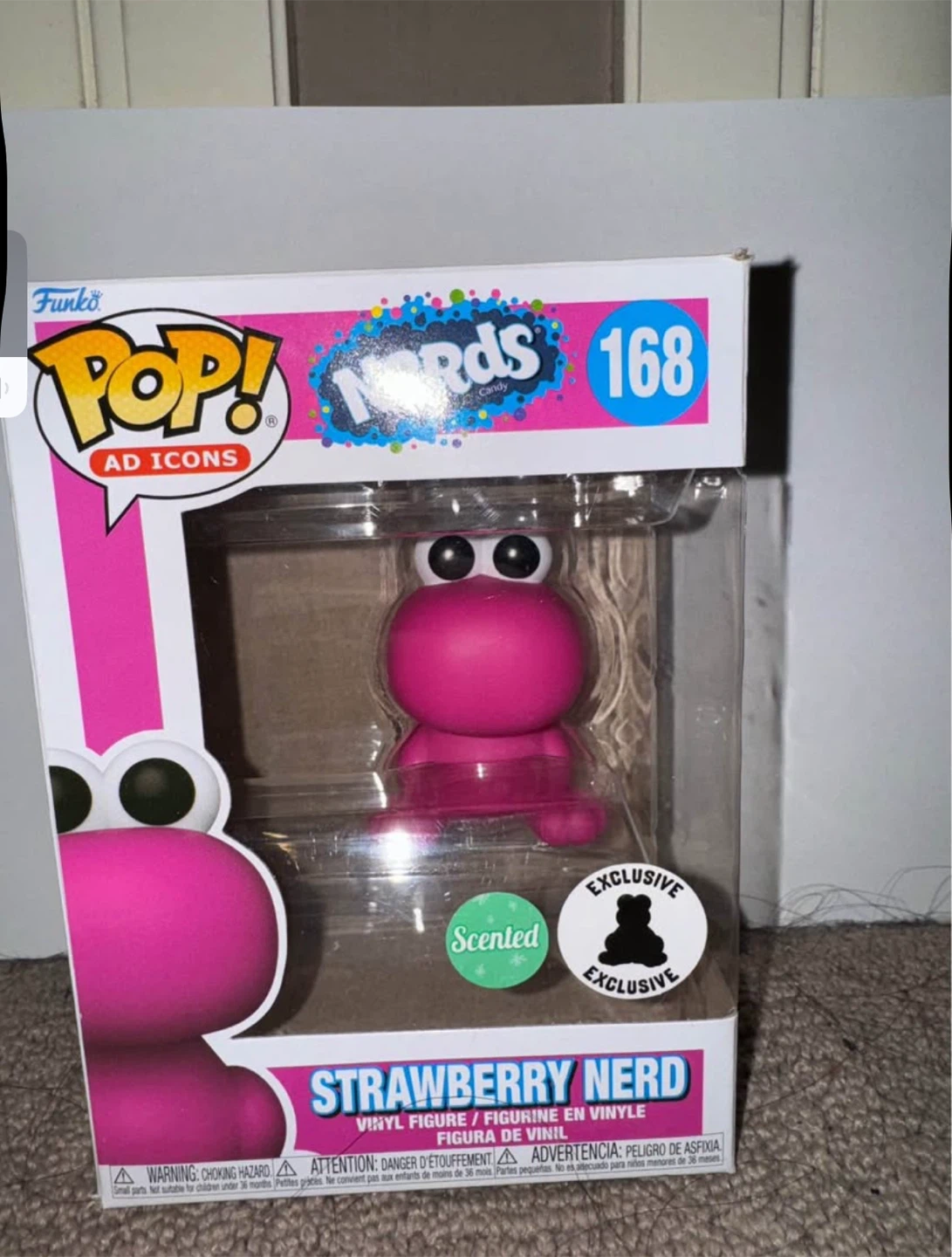 Funko Pop! Nerds Strawberry Nerd #168 Vinyl Figure