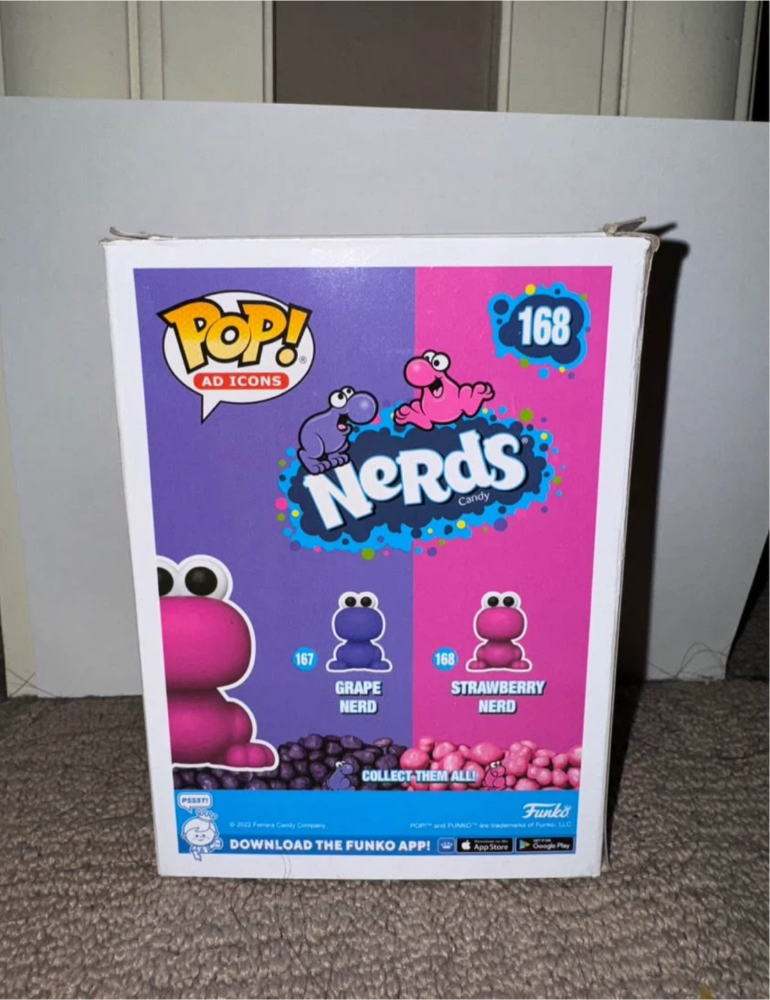 Funko Pop! Nerds Strawberry Nerd #168 Vinyl Figure - photo 2