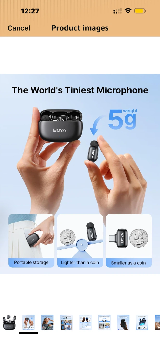 BOYA BY-WM3U Wireless Microphone System for iPhone & Android - photo 2
