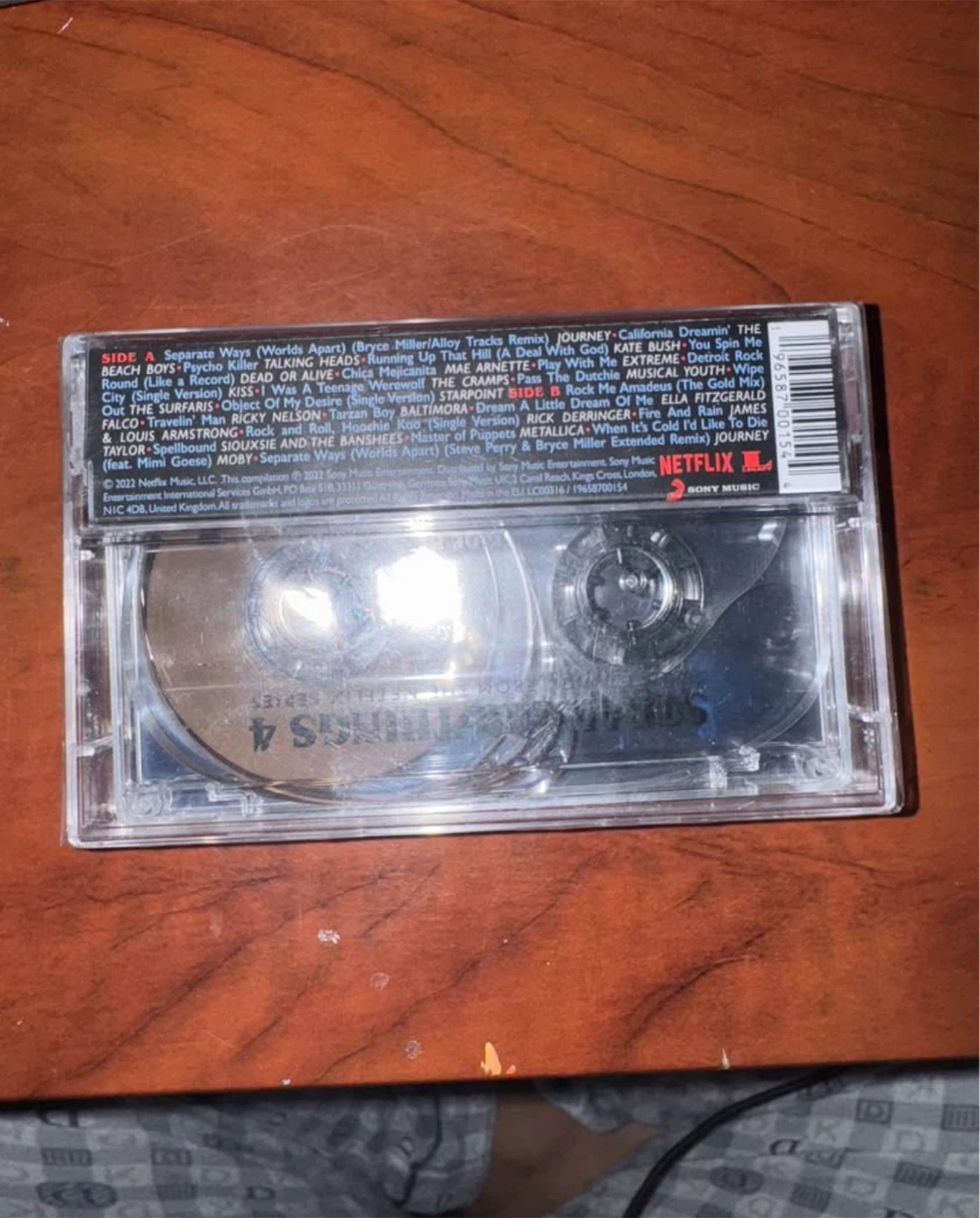 Stranger Things 4 Soundtrack Cassette Tape - photo 2