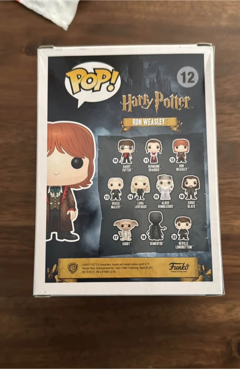 Funko Pop! Harry Potter Ron Weasley #12 Vinyl Figure - photo 2