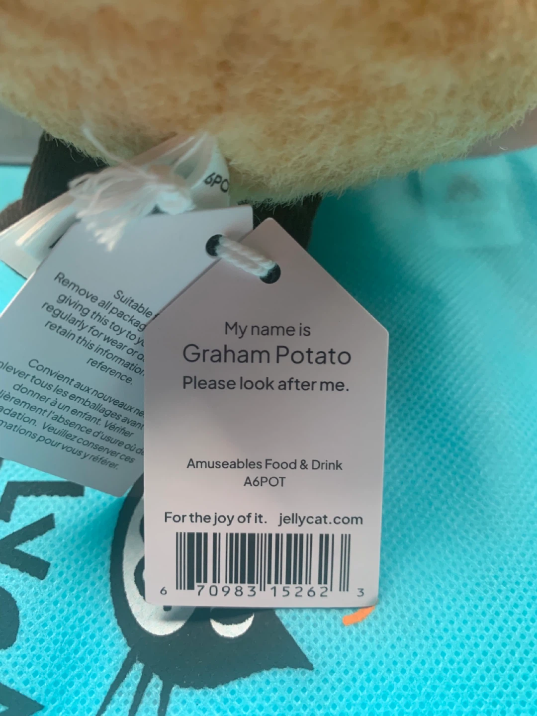 Jellycat Graham Potato Amuseables Plush Toy - photo 3