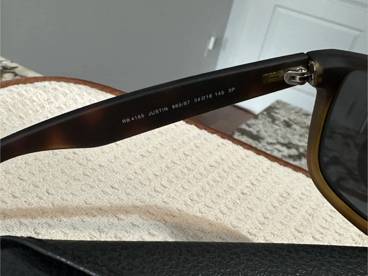 🕶️ New in Box Ray-Ban Justin Polarized Sunglasses. MADE IN ITALY - photo 5