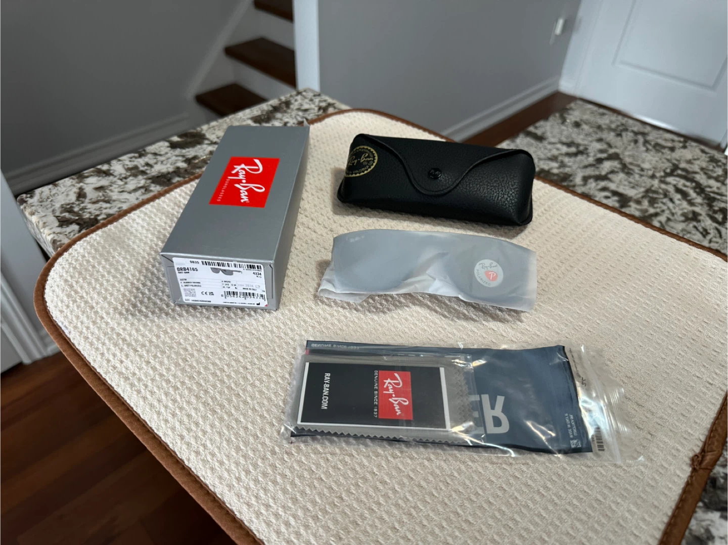 🕶️ New in Box Ray-Ban Justin Polarized Sunglasses. MADE IN ITALY - photo 3