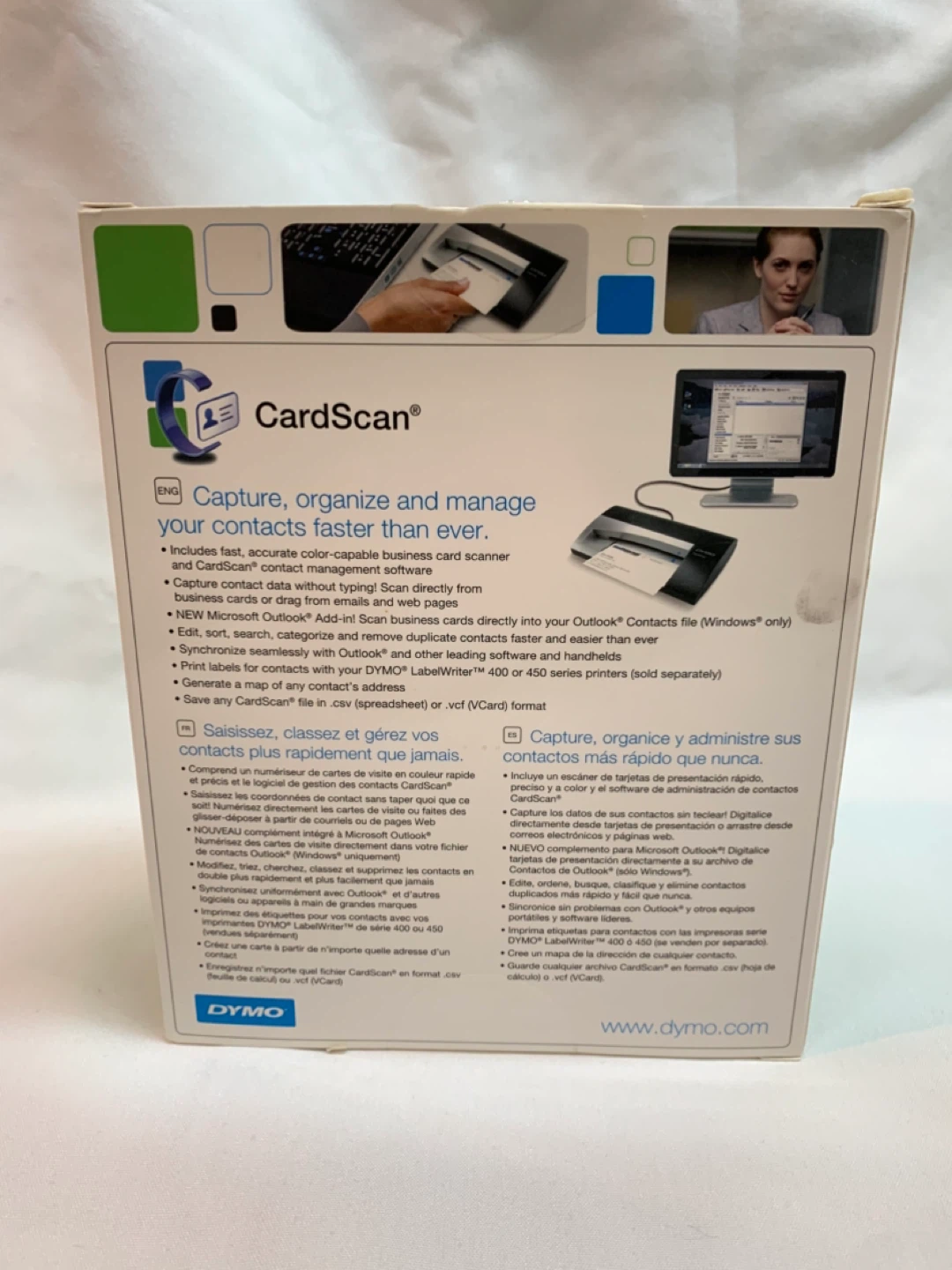 DYMO CardScan Executive Business Card Scanner - photo 4