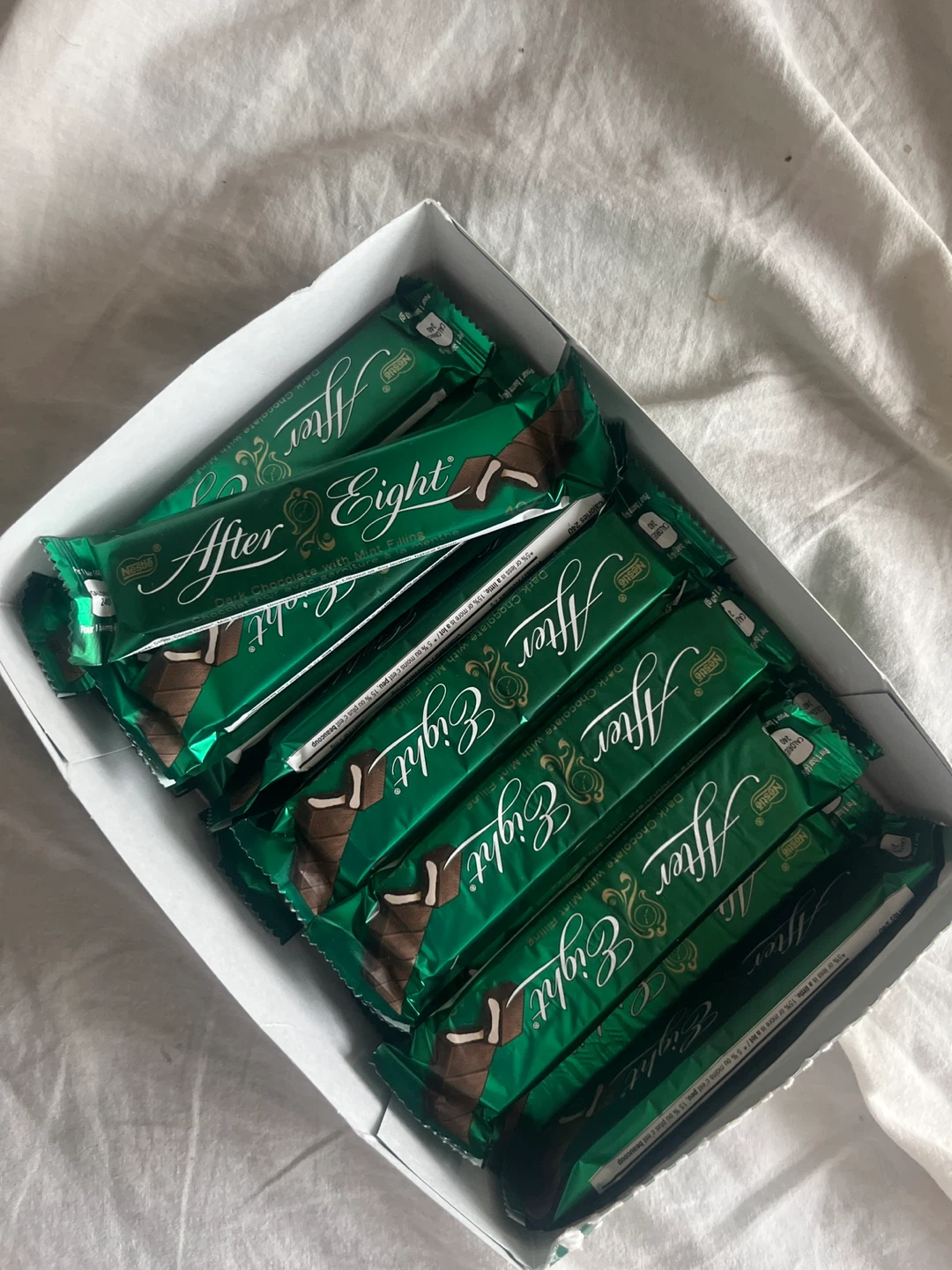 After Eight Dark Chocolate Mint Thins (Box of 10)