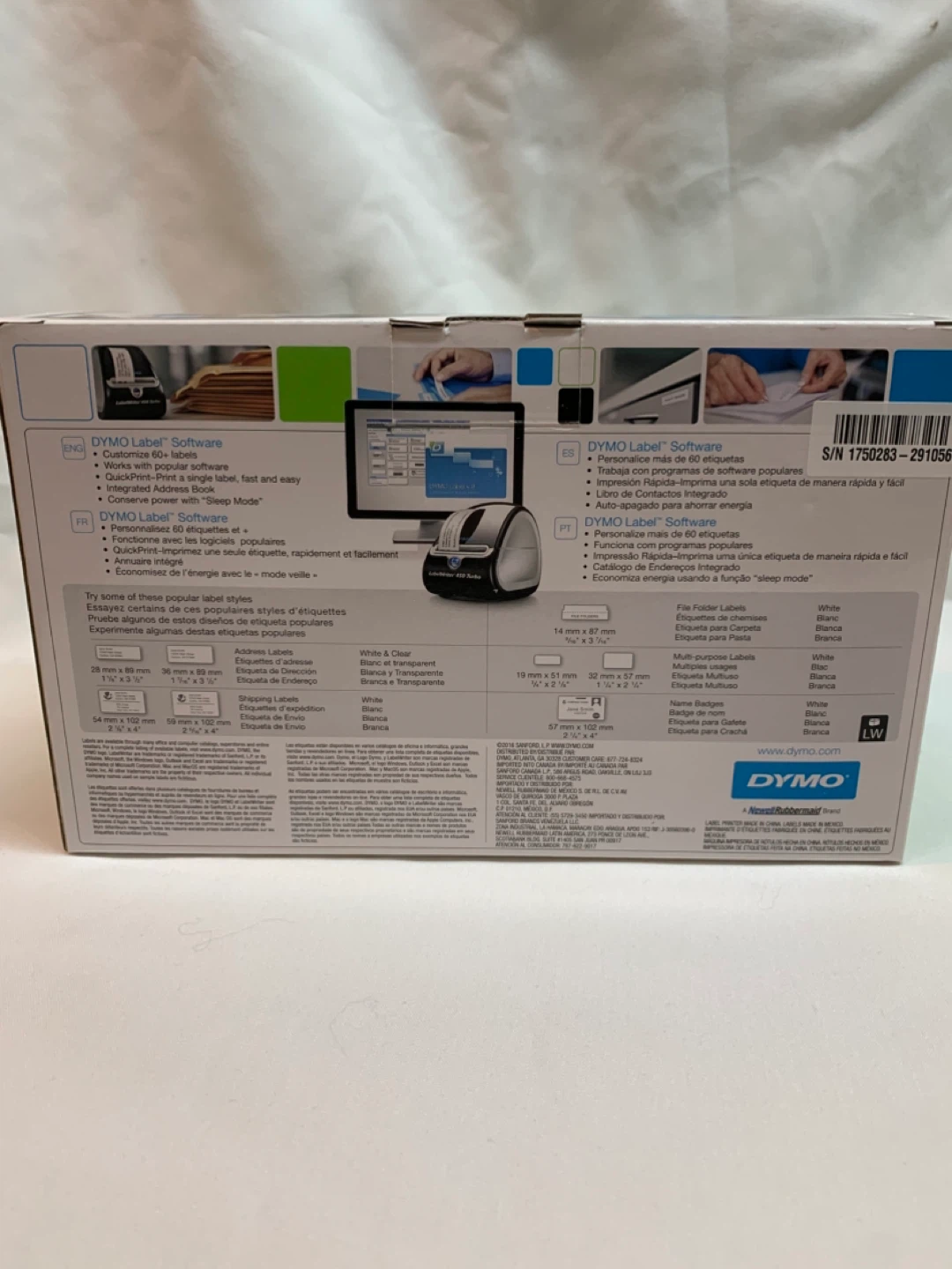 Dymo LabelWriter 450 Turbo Printer - photo 4