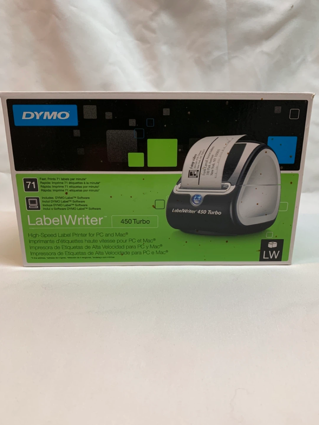 Dymo LabelWriter 450 Turbo Printer - photo 2