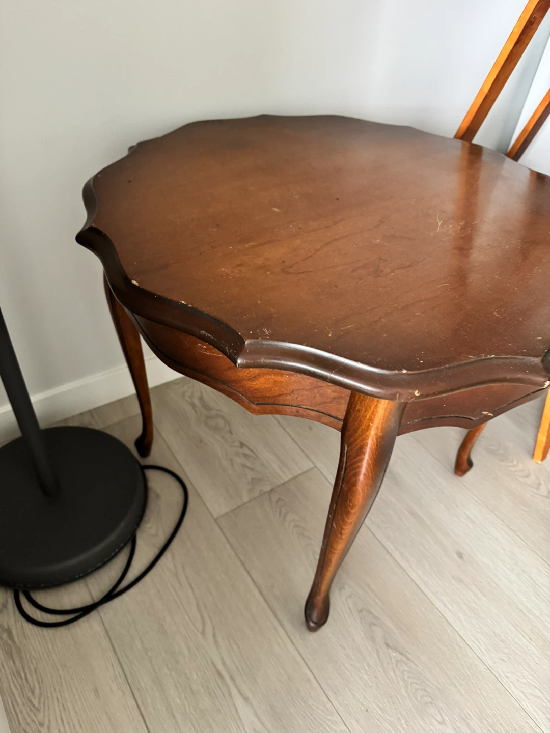 Vintage Wooden Side Table - photo 2