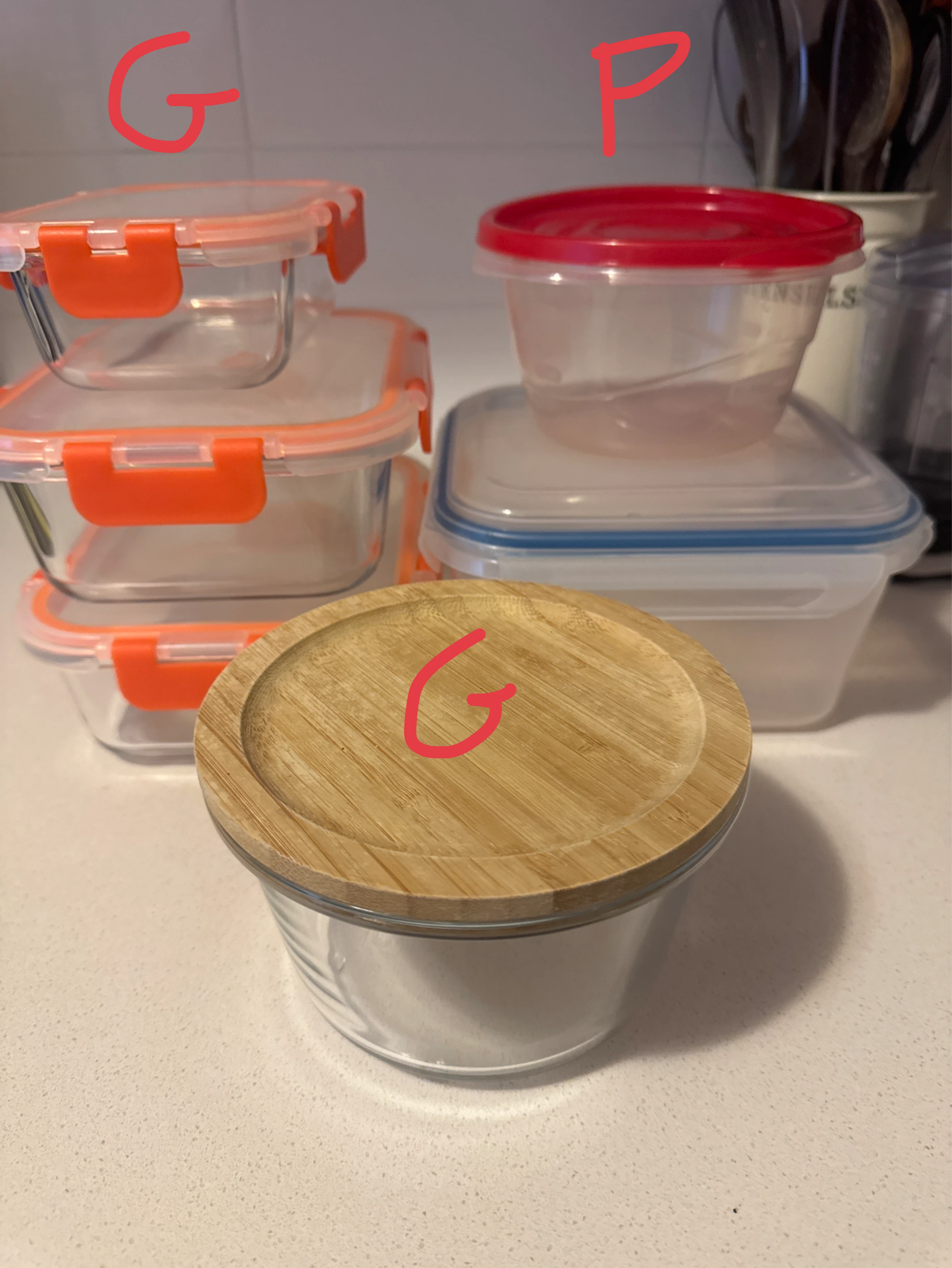 Glass Food Storage Containers with Lids