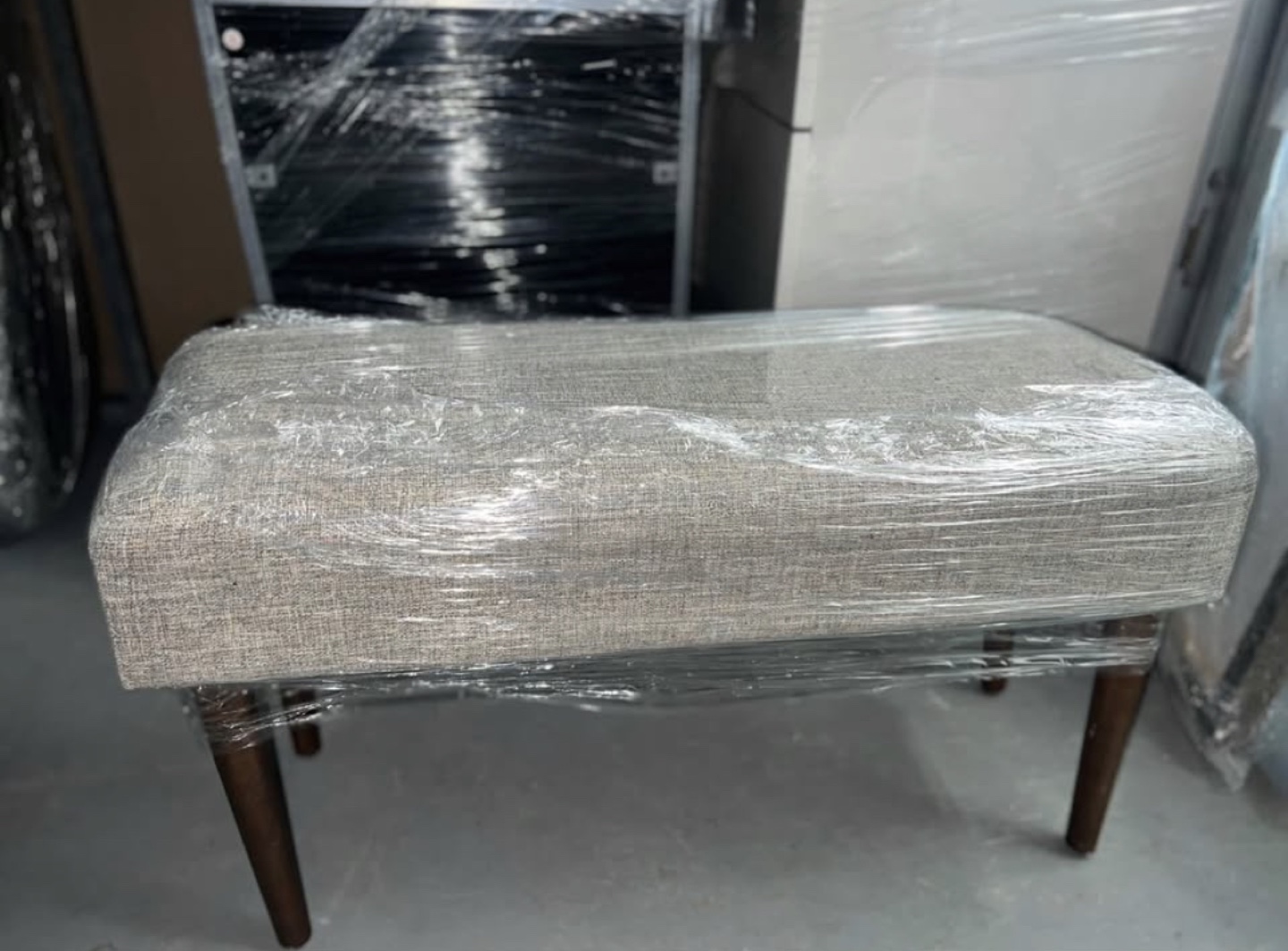 New-Upholstered Bench Stool