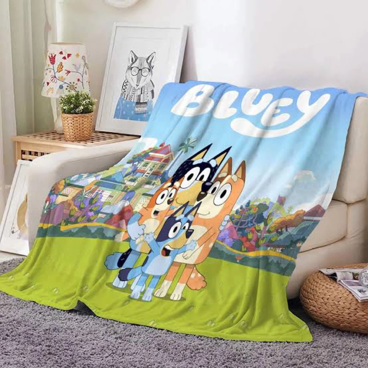 Bluey Blanket - NEW