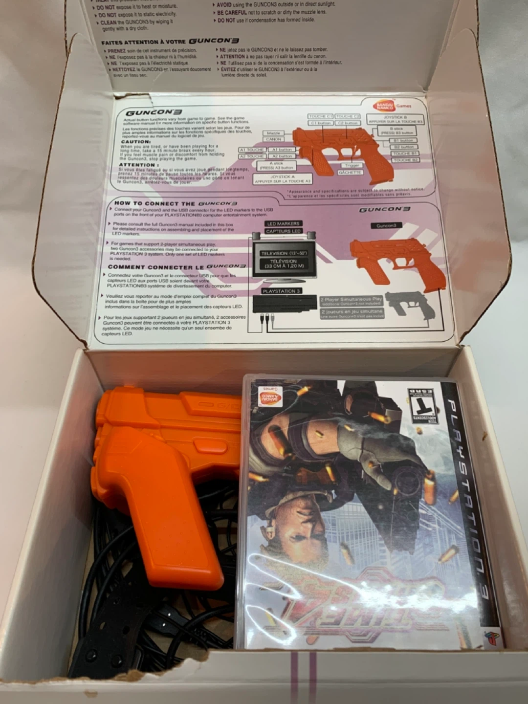 Time Crisis 4 + Guncon 3 PS3 Bundle - photo 2