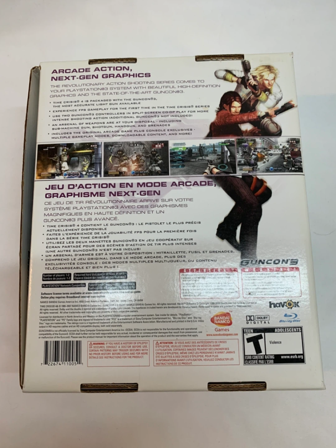 Time Crisis 4 + Guncon 3 PS3 Bundle - photo 4