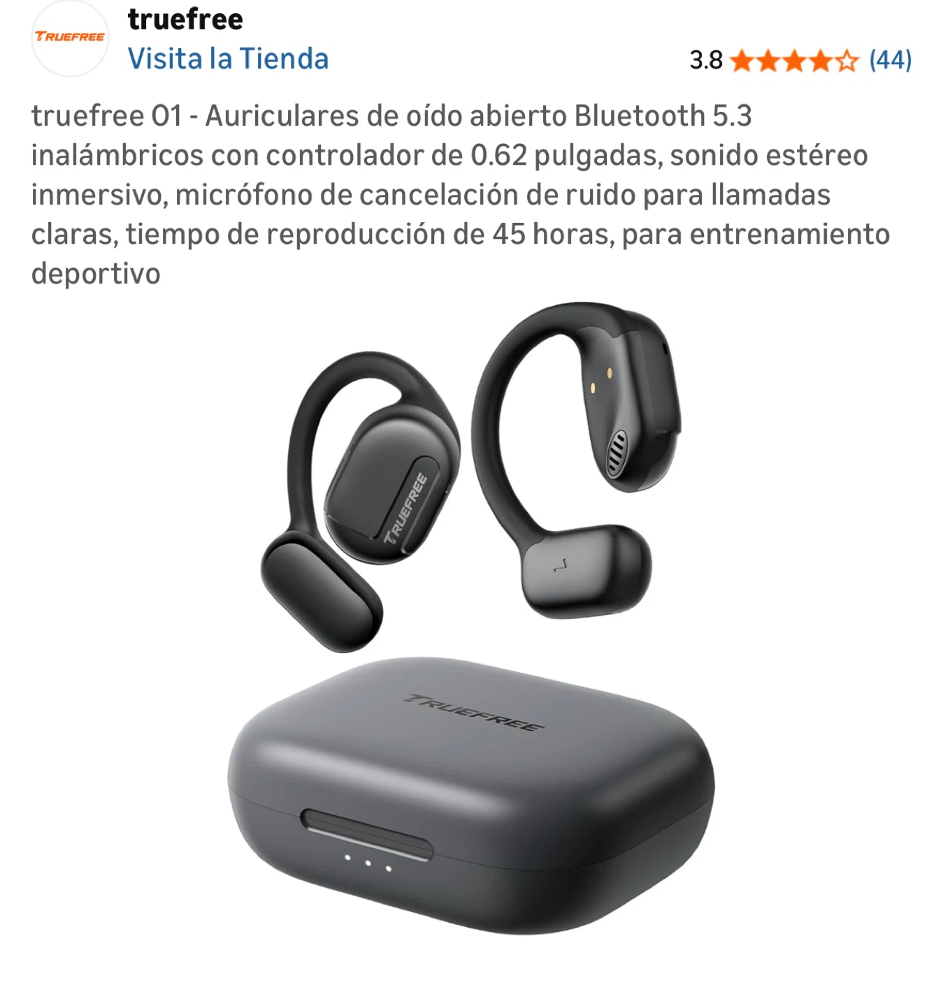 Truefree 01 Open Ear Bluetooth 5.3 Wireless Earbuds