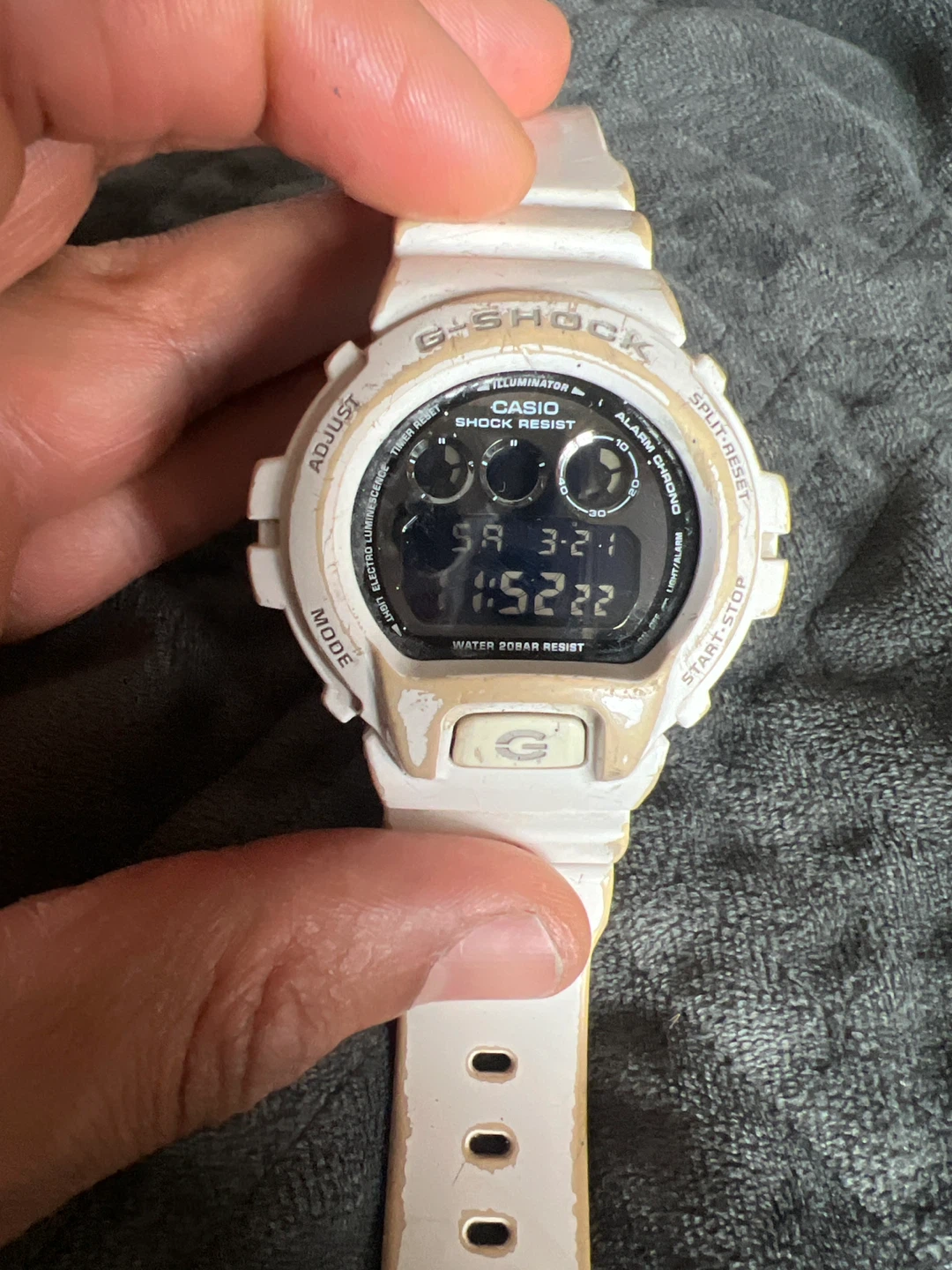 Casio G-Shock DW-6900 Watch - White - photo 2