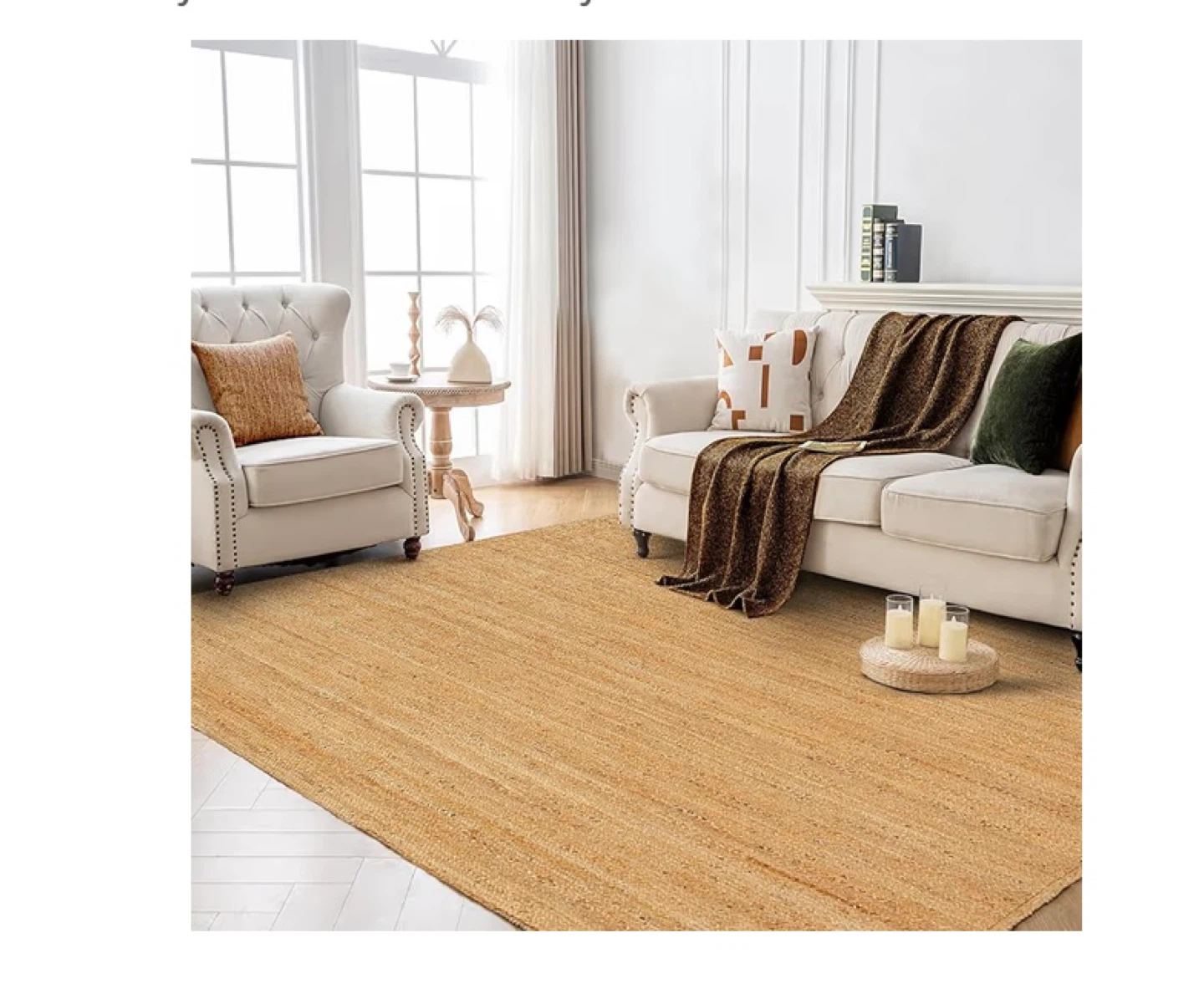 GRUHUM Jute Area Rug - photo 2
