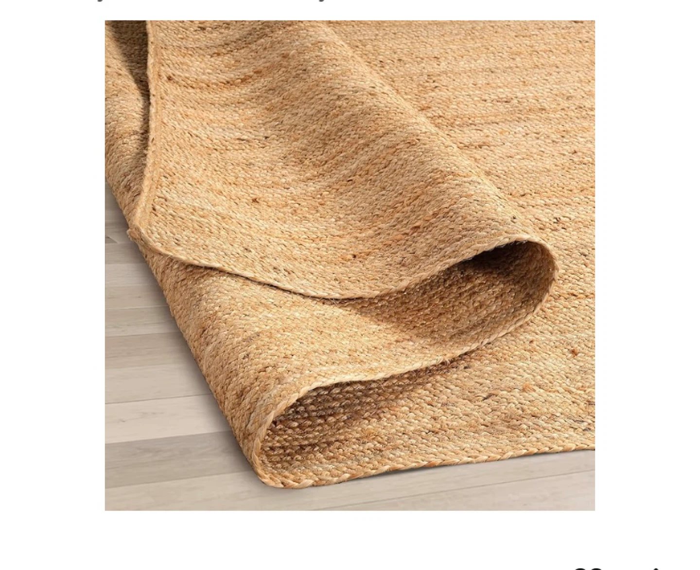GRUHUM Jute Area Rug