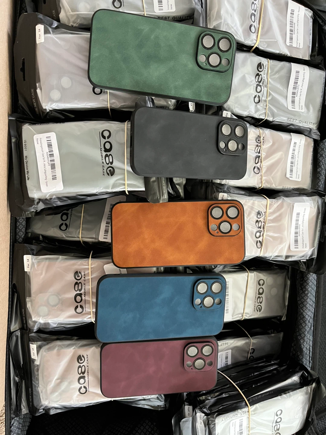 Alcantara Leather High Quality iPhone Covers-615 Covers Total
