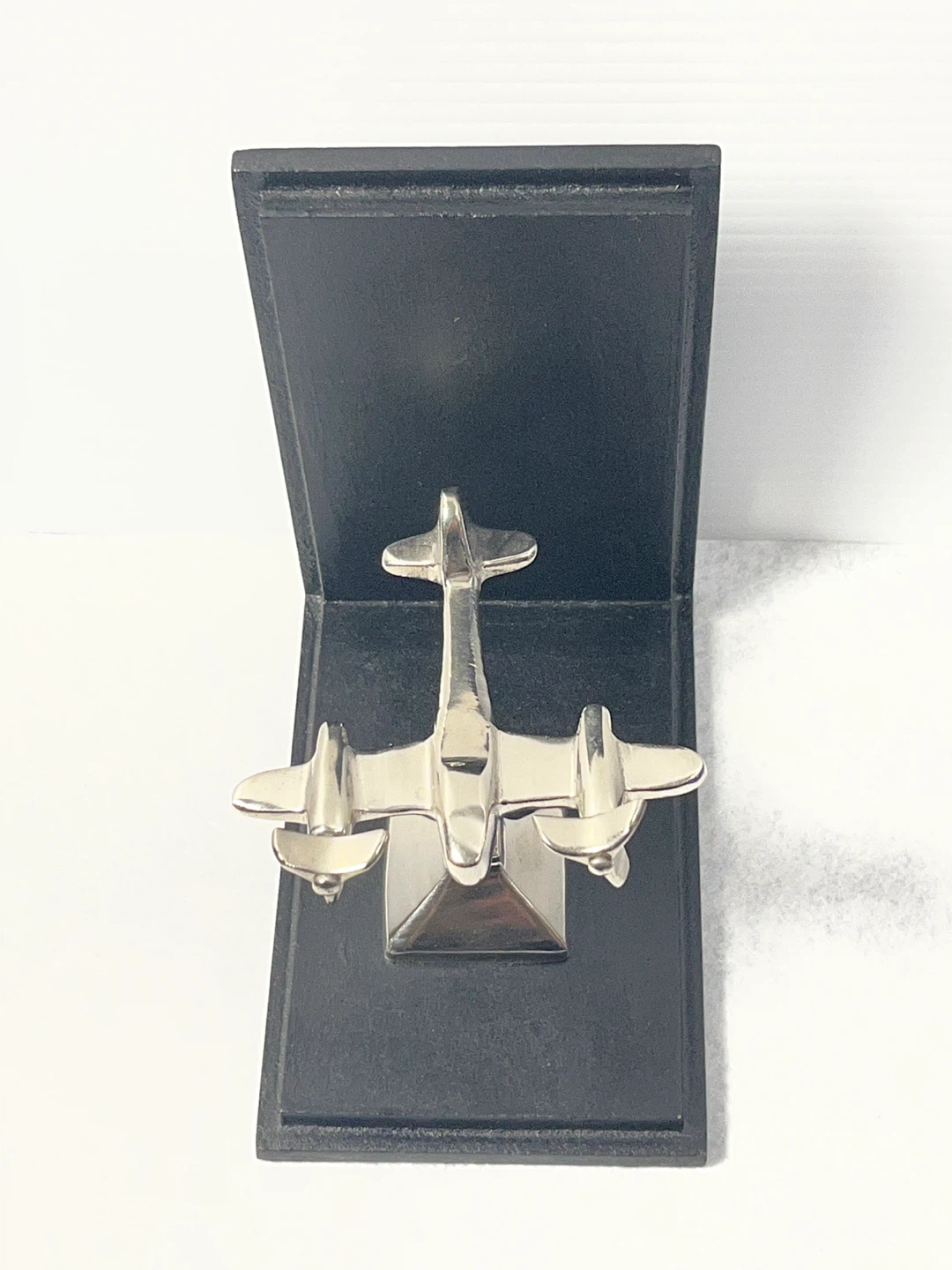 Stylish Art Deco Airplane Desk Sculpture - photo 3