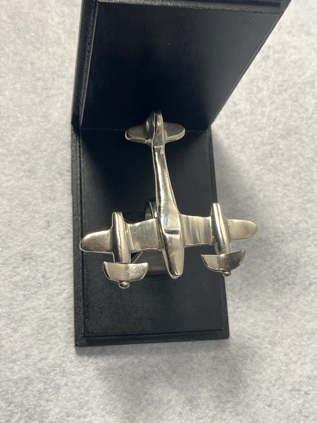 Stylish Art Deco Airplane Desk Sculpture - photo 2
