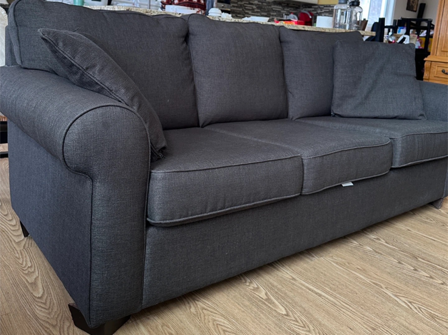 Bowring Grey Modern Sofa Made in Canada (CAN DELIVER) - photo 2
