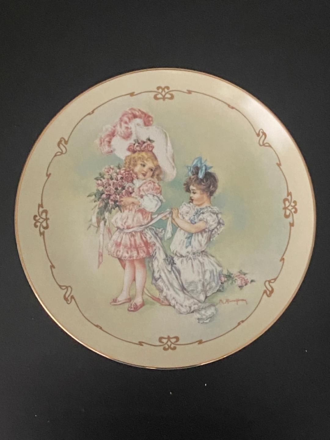Vintage Collector Plates by Maud Humphrey Bogart! - photo 2