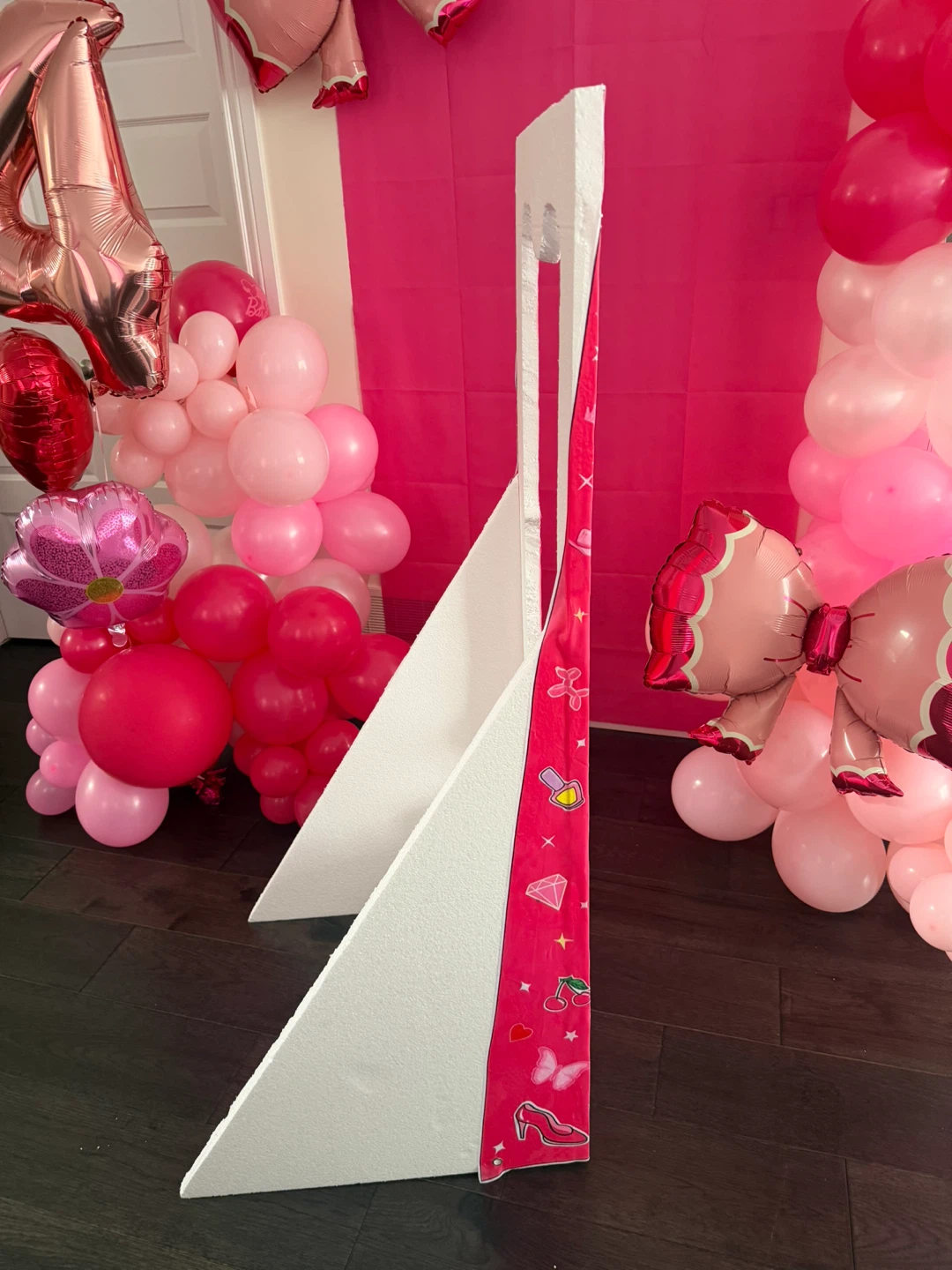 Barbie Birthday decoration - Photo Box - Party Banner Backdrop - photo 4