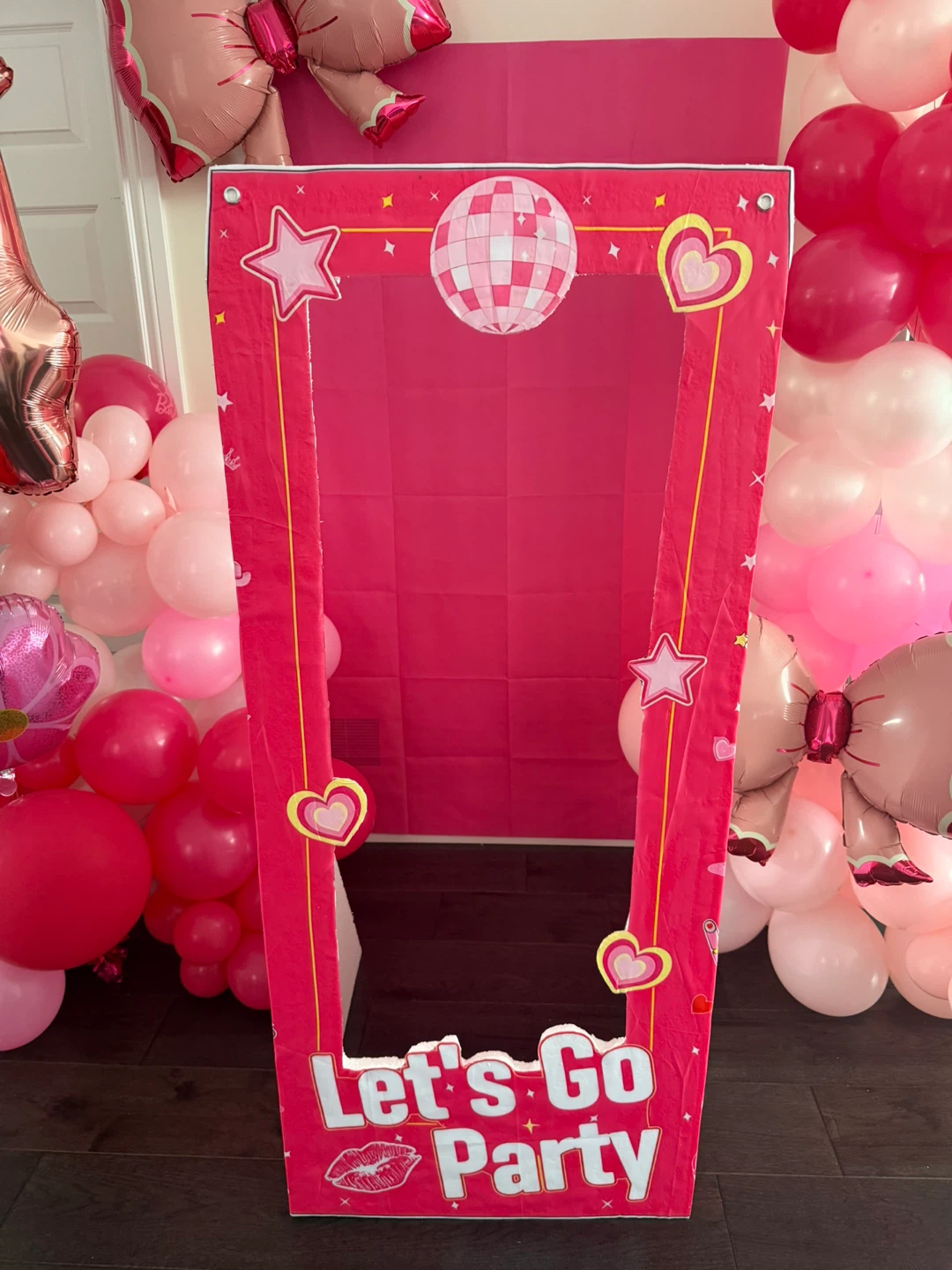 Barbie Birthday decoration - Photo Box - Party Banner Backdrop - photo 2