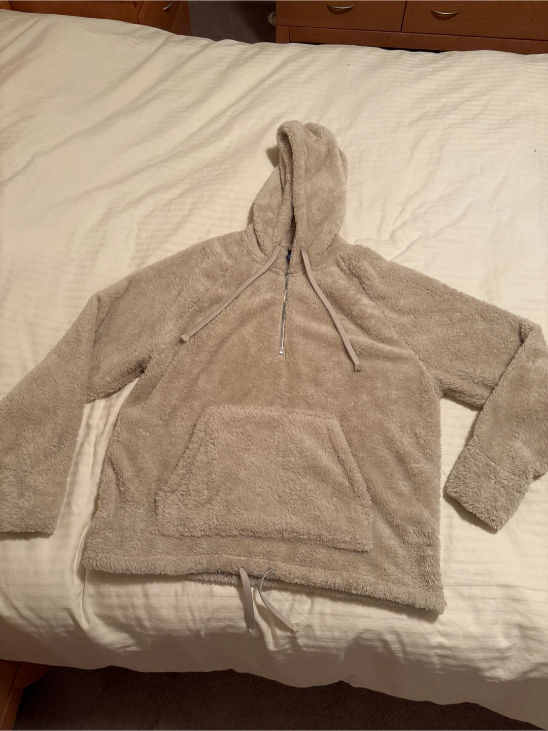 Divided by H&M Fleece Half-Zip Hoodie