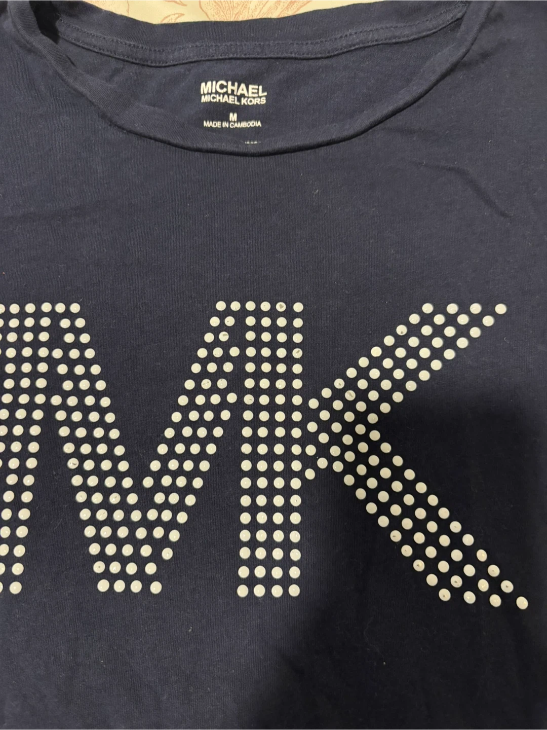 Michael Kors MK T-Shirt - Navy - Size M - photo 2