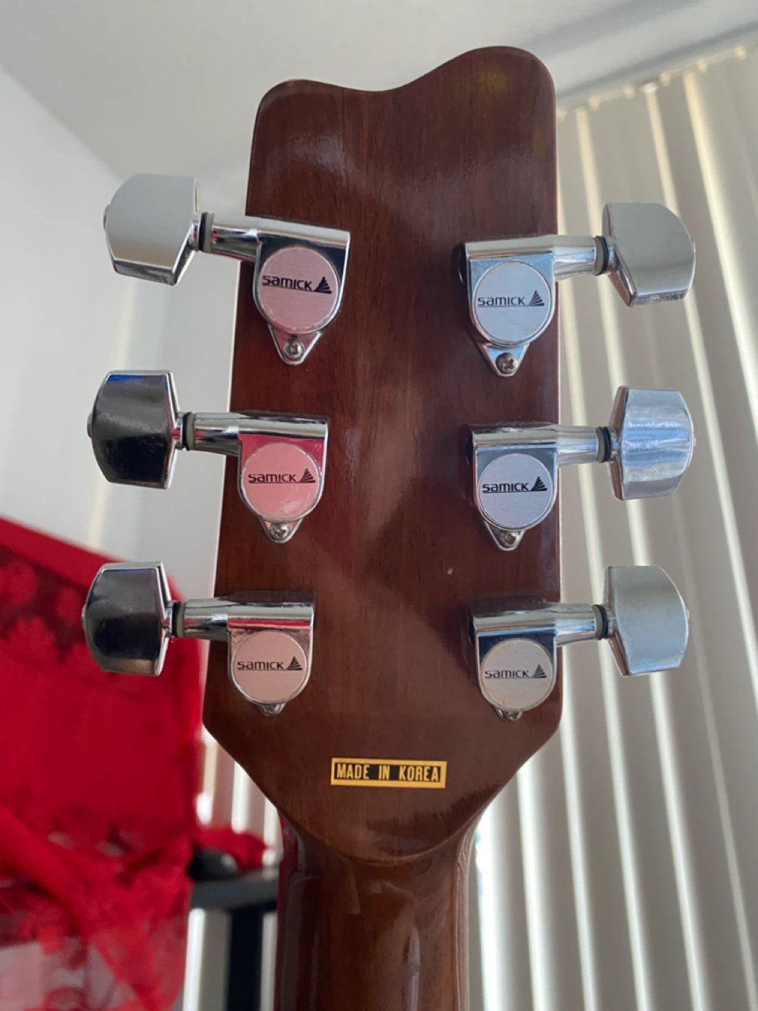 Samick Acoustic Guitar - Made in Korea - photo 5