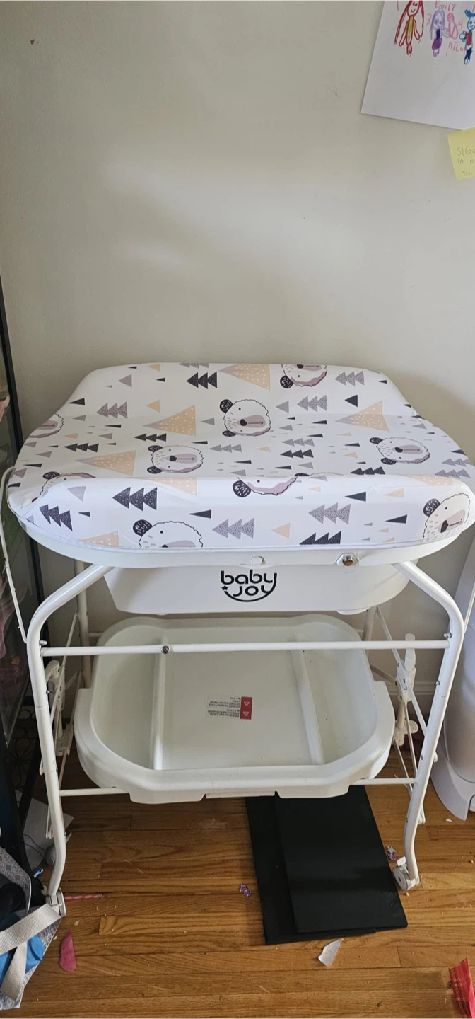 BabyJoy Baby Changing Table with Bath - photo 2