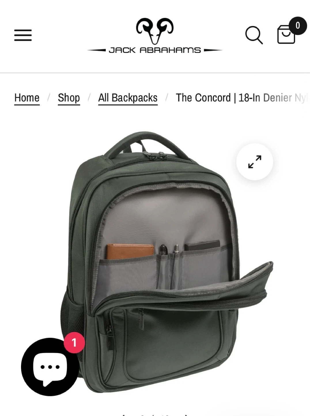 Jack Abrahams Travel Backpack - photo 2