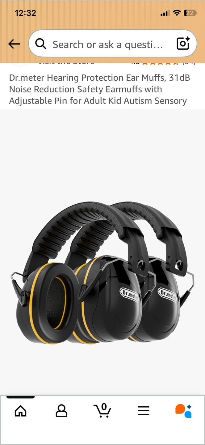 Dr. meter Noise Reduction Safety Earmuffs - photo 4