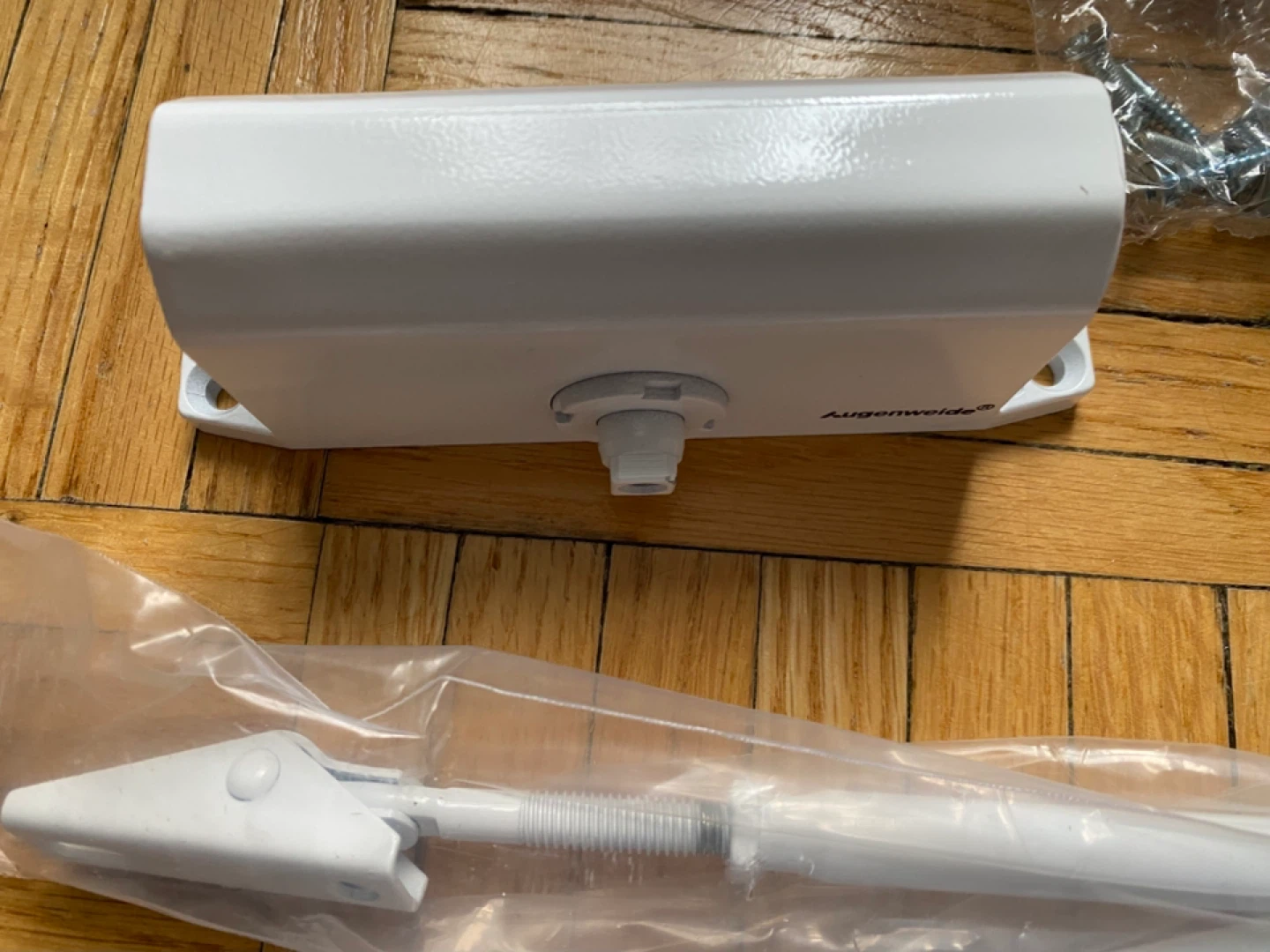 Augenwelds White Automatic Door Closer