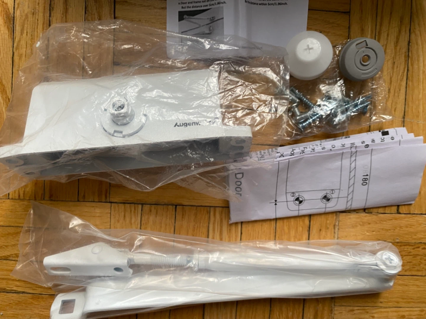 Augenwelds White Automatic Door Closer - photo 4