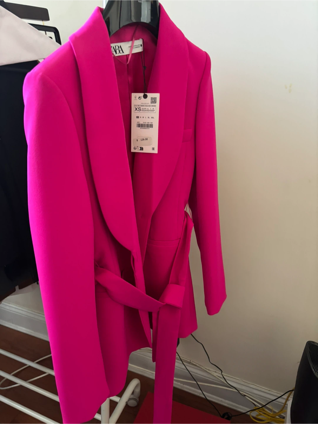 ZARA Pink Blazer XS - photo 2