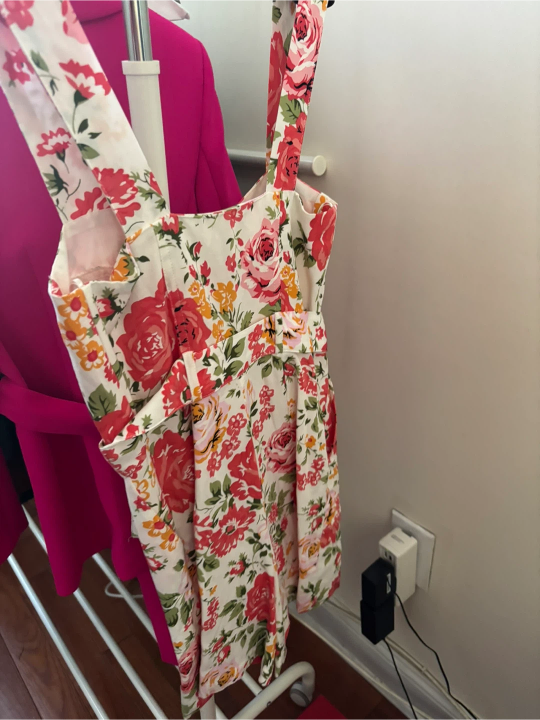 MANGO Floral Print Jumpsuit XXS - photo 5