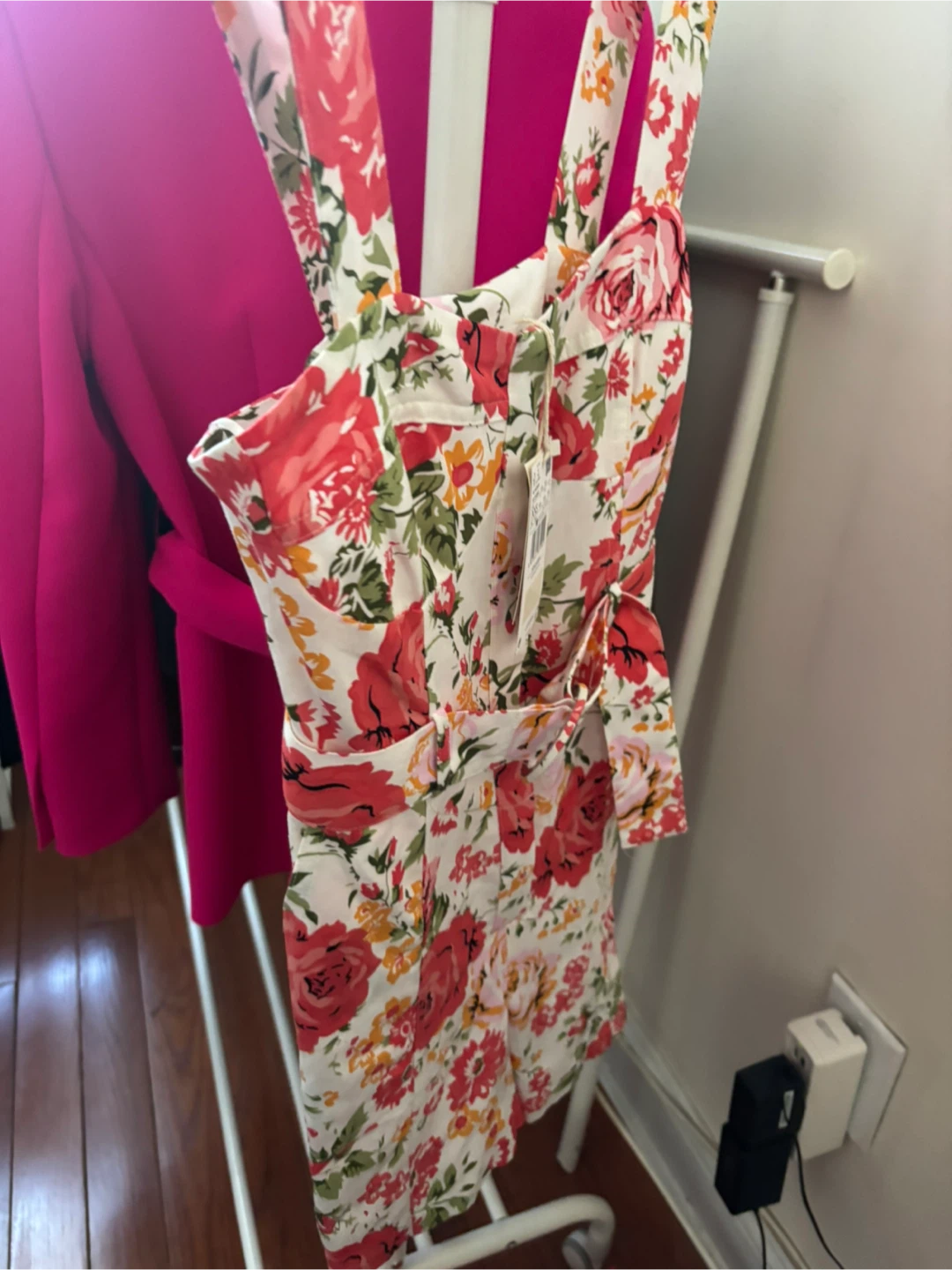 MANGO Floral Print Jumpsuit XXS - photo 4
