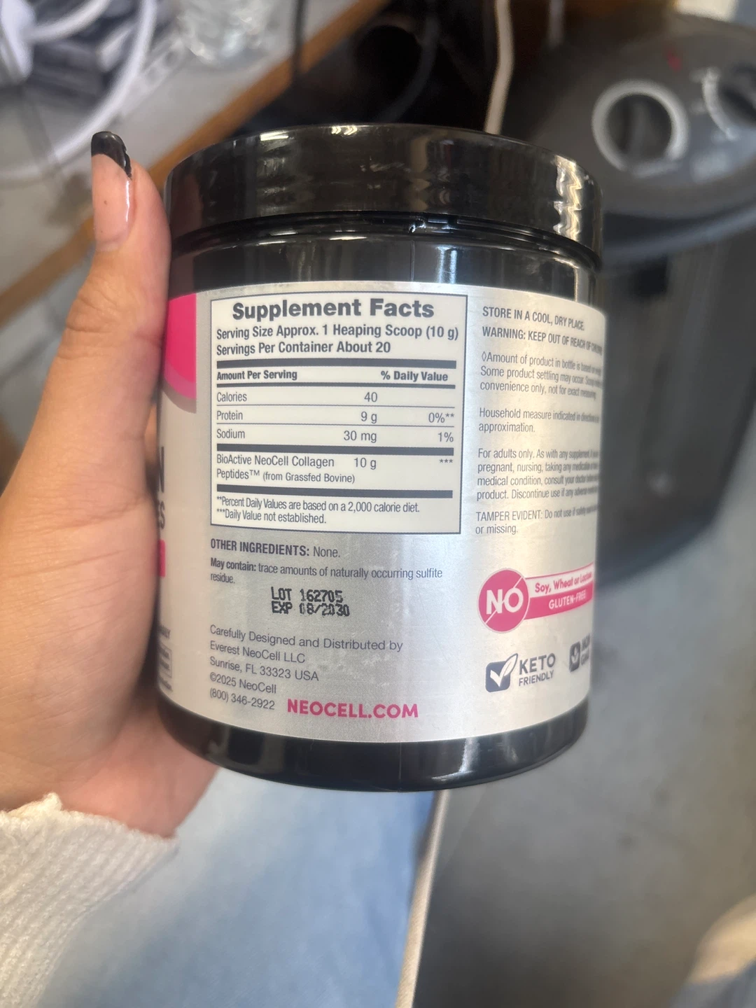 NeoCell Grassfed Collagen Peptides Unflavored Dietary Supplement - photo 3