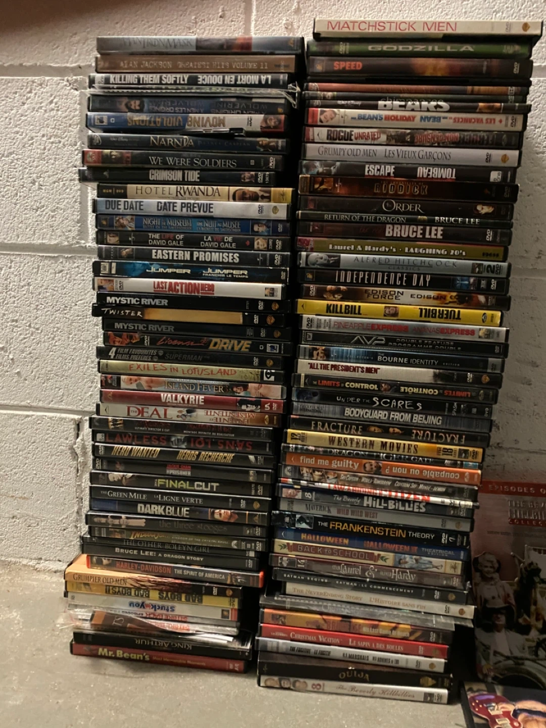 Assorted DVD Movies and TV Shows
