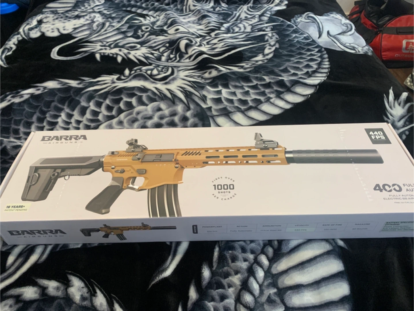 Barra 400e Gen 2 Tan Full Metal Electric Air Gun