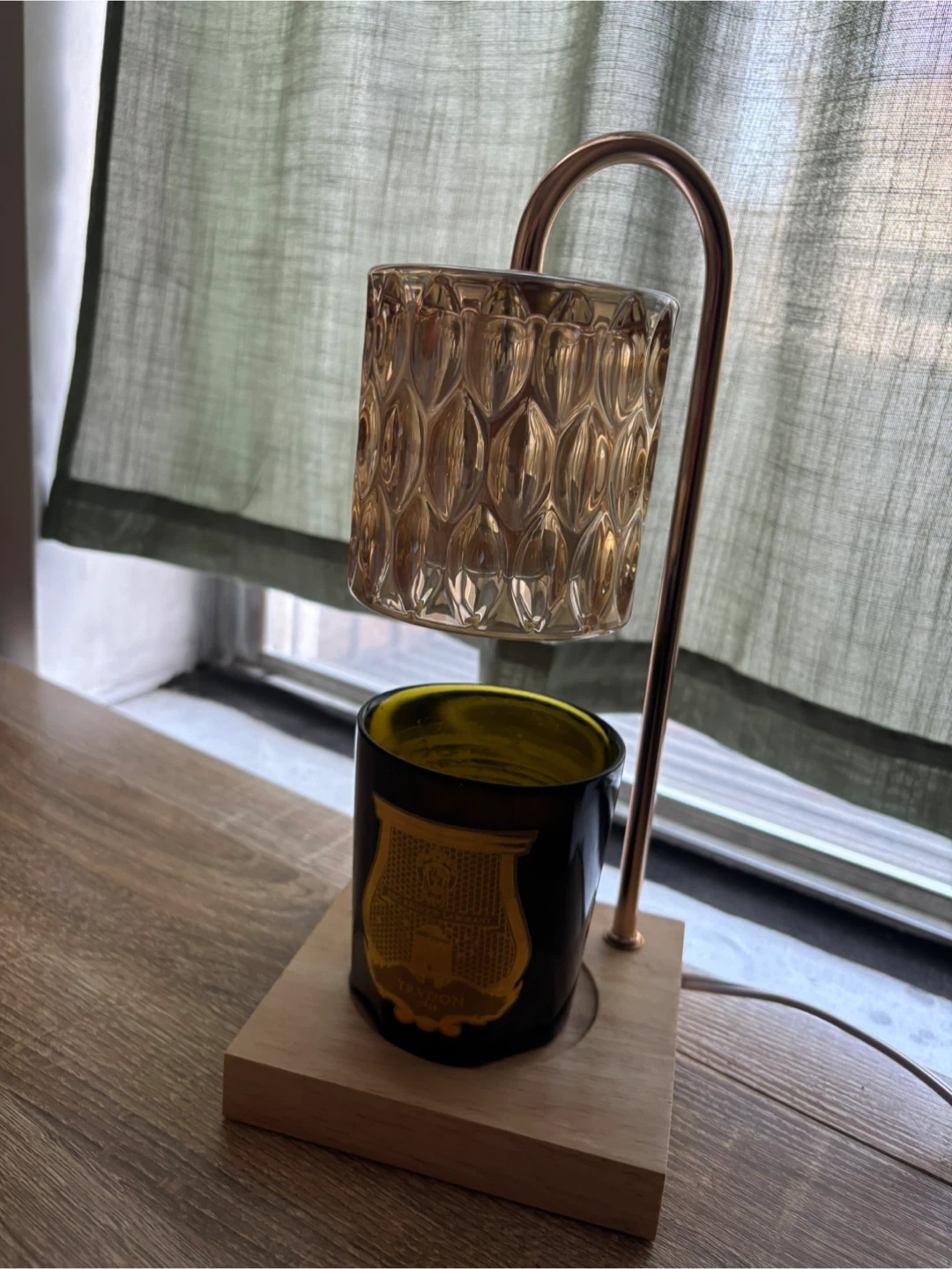 Electric Wax Melt Warmer with Glass Shade - photo 2