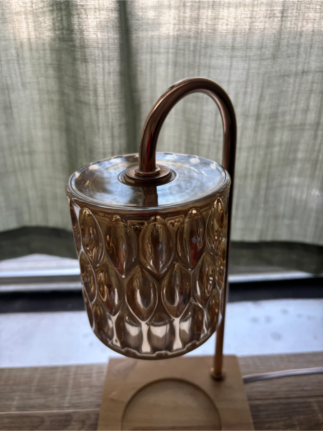 Electric Wax Melt Warmer with Glass Shade - photo 3
