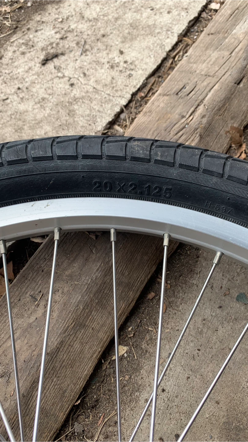 20 x 2.125 Bicycle Wheel