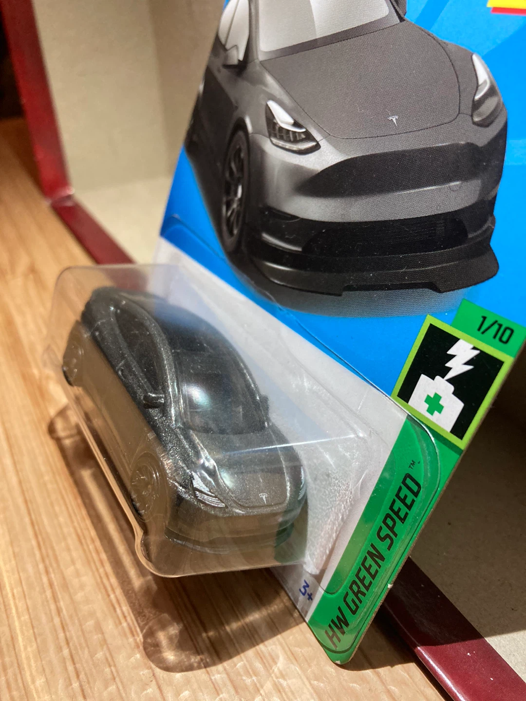 Hot Wheels / Tesla Model Y / Dark Silver - photo 2
