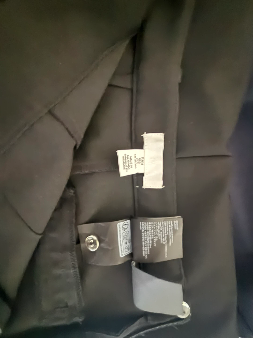 H&M Black Tailored Midi Skirt - photo 2