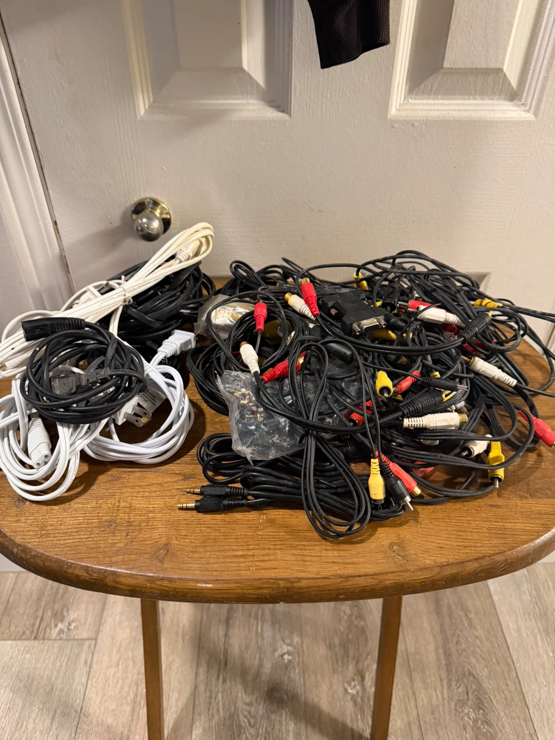 Assorted Audio and Video Cables