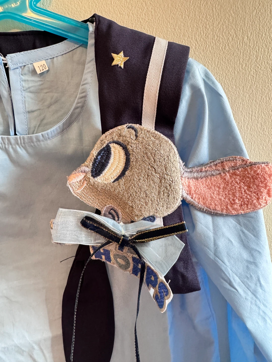 Zootopia Police Judy Hopps 3pc set Toddler 5-6T - photo 2